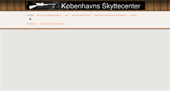 Desktop Screenshot of kbh-skyttecenter.dk